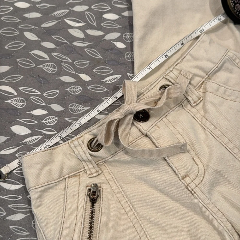 JUSTICE Tan Skinny Cargo Pants, size 8S
